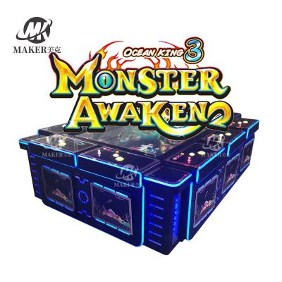 China 2022 Monster Ocean Bestselling Kings 3 Plus Wake Up Fish Games Table Machine For Sale MAKER-FG10-1 for sale