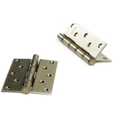 China Contemporary Supplier Customized Butt Hinge Stainless Steel Iros Ball Bearing Hing Antique Brass Plating Door Hinge for sale