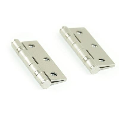 China 3inch 3*2*2 Ball Bearing Hinge 3inch 3*2*2 Iron End Hinge Nickel Plating Contemporary Furniture Door Hinge for sale