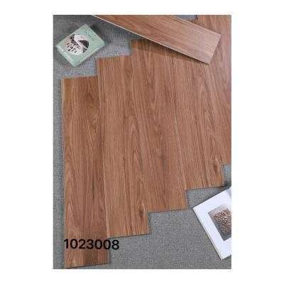 China 2021 new Europe edge low water absorption tile wood grain straight matte tile for sale