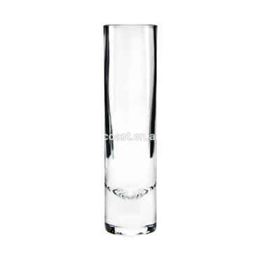 China Europe Wedding Table Decoration Clear Glass Flower Bud Crystal Vase for sale