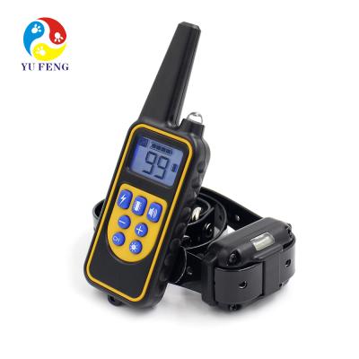 China Vibra Sustainable Waterproof Rechargeable Electric 2 Vibration Remote Dog Training Collar for sale