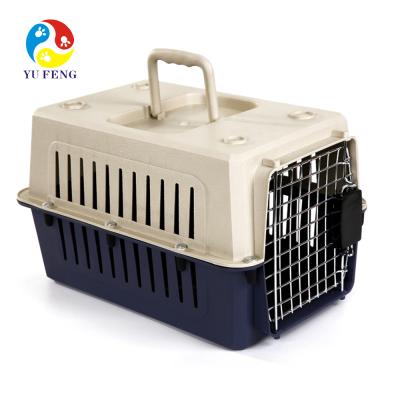 China Sustainable Pet Crates With Plastic Tray for sale