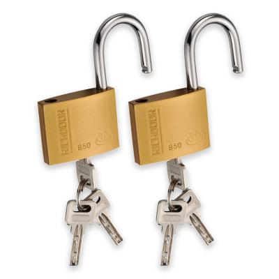 China Original Manufacturer Waterproof Single Sided Brass High Security Padlock Packing Card Padlock for sale