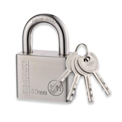 China Extra Waterproof Security Padlock Stainless Steel Padlock Stainless Steel Padlock For Outdoor Use for sale