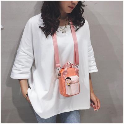 China Small Size Mini Backpack Cross - Body Bag For Girls Handle Shoulder Bag Fashion Phone Messenger Bag for sale