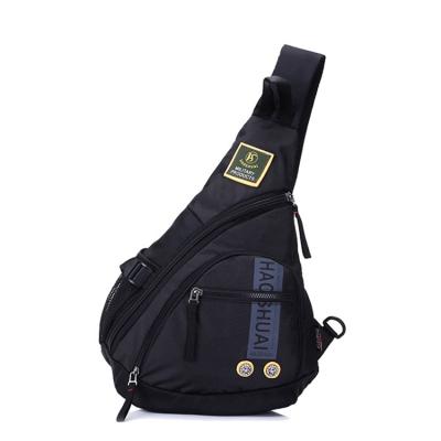 China With USB Wholesale Outdoor Cross - Body Bag Nylon Trunk Backpack Teenagers Messenger Sling Bag for sale