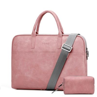 China Multifunctional High Quality Portable Laptop Bag PU Briefcase Fashion Laptop Bag Waterproof for sale