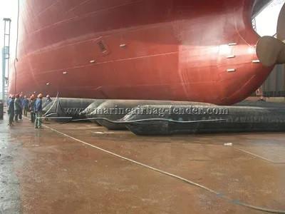 China High Pressure Salvage Pontoon Natural Rubber Marine Salvage Air Bags For Sunken Vessel for sale