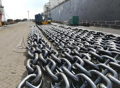 China Heavy Offshore Mooring Chain High Strength Various Sizes Available for sale