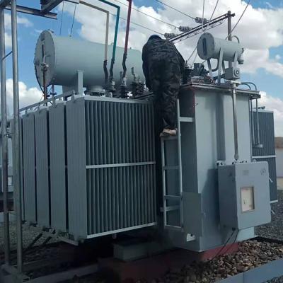 China Power 220kv ONAF 3 Phase Oil Immersed Power Transformer for sale