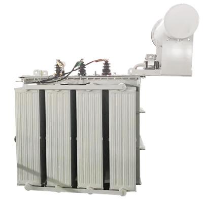 China Oil Immersed Power 3 Phase Distribution Transformer mva 11kv 22kv Voltage Oil Immersed Transformer for sale