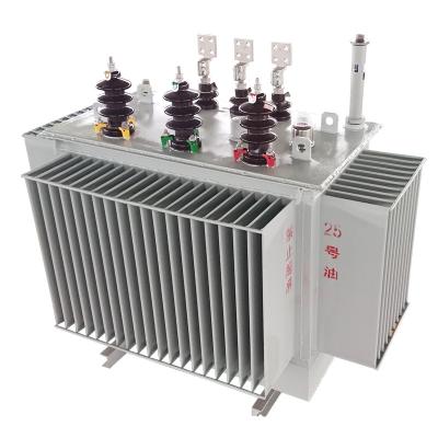 China Manufacturer S9 S11 20kv 125 KVA Three Phase Oil Immersed Step Down Transformer Price for sale