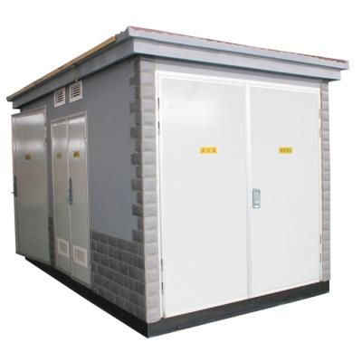 China Electric Substation Prefab Electric Compact Substation Box Shaped Transformer for sale