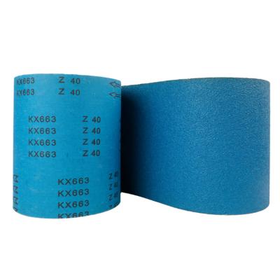 China High Efficiency Factory Wholesale Price Sandpaper Backing Roll Surface Emery Abrasive Cloth Roll Polishing Round For Sanding Wood for sale