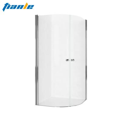 China Modern Minimalist Frameless Folding Glass Shower Screen Shower Door For Bathroom for sale