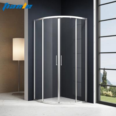 China 6mm Tempered Glass Shower Door Partition Bathroom Modern Contemporary Slide Glass Shower Rooms for sale