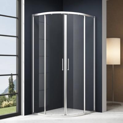 China Cheap Price Modern Design Walk In Frame Sliding Shower Doors Protect Cubicle Enclosure Partition Corner Glass Shower Rooms For Bathroom for sale