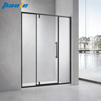 China 2020 Shower Door 10MM Modern Free Standing Hotel Tempered Glass Bathroom Clear Shower Room for sale