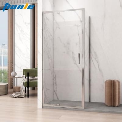 China Aluminum Alloy Tempered Glass Folding Shower Door Corner Modern Simple Luxury Clear Shower Room for sale