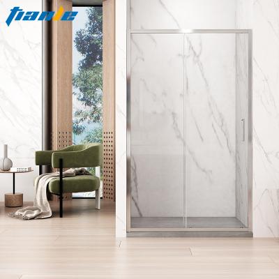 China Modern Luxury Popular Style Bathroom Shower Enclosure Tempered Glass Sliding Door Shower Room for sale