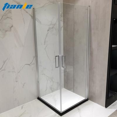 China Modern Frameless Folding Shower Room Bath Shower Room Enclosure Small Corner Shower Doors for sale