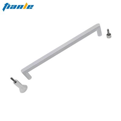 China Easy To Install And Durable New Style Shower Doors Parts Pour Part Handle Stainless Steel Handle for sale