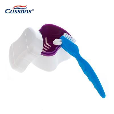 China Factory Price OEM Foldable Personal Care Cleaning Adult Denture Brush For Adult for sale