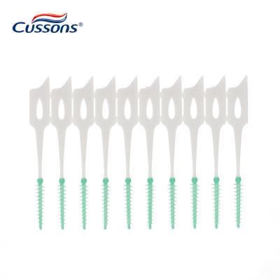 China Eco-friendly natural biodegradable cheap oral mini interdental brush for sale