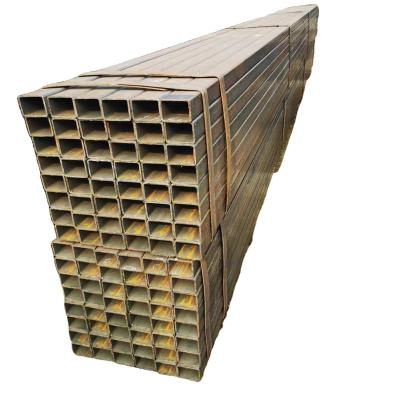 China Making Pipes Wall Thickness Square Rectangle Steel Pipe Ordinary Straight Seam Welded Steel Pipe for sale