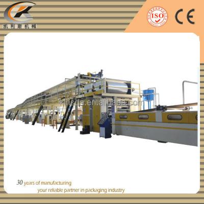 China Paper Forming Machine 3/5/7 Layer Corrugated Cardboard Production Line for sale