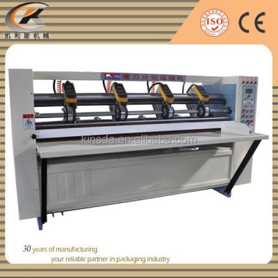 China Paper Forming Machine 1800/2000/2200/2500/3000 Tthin Knife Rotary Cutting And Creasing Machine for sale