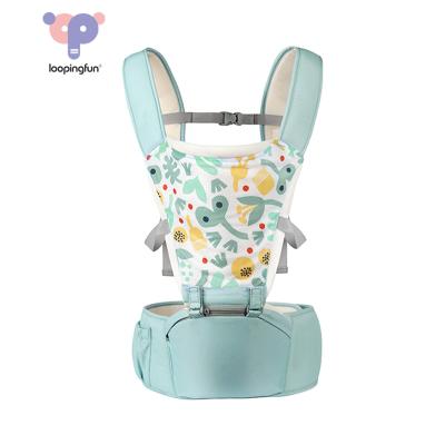 China Loopingfun Lightweight Four Seasons 6 High Quality Ergonomic Designed Multifunctional In 1Baby Carrier Bag To Carry Front And Back for sale