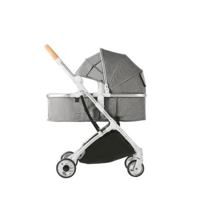 China Good Quality Multifunctional Folding Wholesale Purpose Lightweight Baby Carriage 3 in 1 Pram 3 in 1 Baby Stroller with Carseat for sale