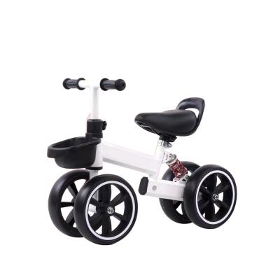 China Ride On Toy Cheap Mini Steel Frame Riding On Car Kids Sliding Bicycle Kids Foot Power Cycle Baby Balance Bike For Toddlers Toys for sale