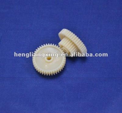 China Plastic Custom Design Nylon Double-Tooth Gear For Machine for sale