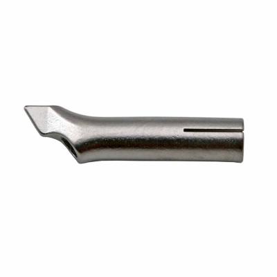 China 316 Titanium Alloy Nailing Nozzle For Hot Plastic Air Gun Heat Gun Welder Accessories Welding PVC/PP-R/PE Sheet Tank Machine Tool Plastic Spare Part for sale