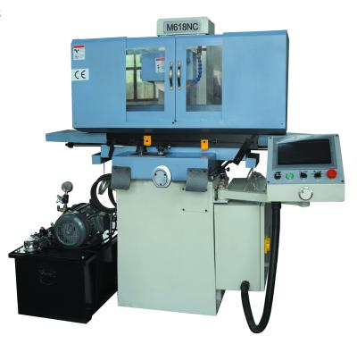 China Factory Automatic Grinder M618NC 3 Axis Outer Hydraulic Flat Surface Grinding Machine With PLC Servo Motor Table Size 460*180mm for sale