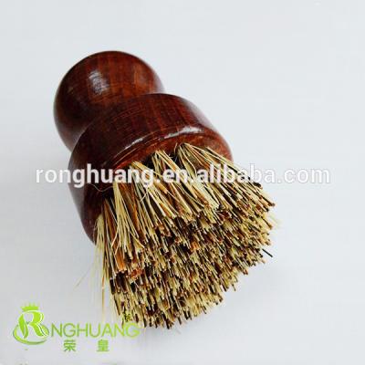 China Barbecue Oil Free Brush Grill Brush Natural Sisal Hemp Bristle Oil Free Bristle for sale