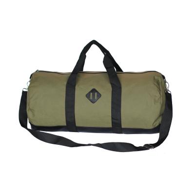 China 600D Polyester + PU Leather Bottom Wholesale Customize Outdoor Weekend Travel Bag Women Men Large Sports Waterproof Duffel Bag Gym for sale