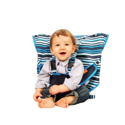 China Traditional My Little Seat Baby Travel Highchair - Hudson Stripe Stadium Cushion Seat Chair for sale