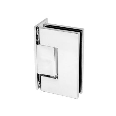 China Easy Installation Hardware Manufacturer Heavy Duty Frameless Pivot Shower Stainless Steel Framed Hidden Glass Door Hinge for sale