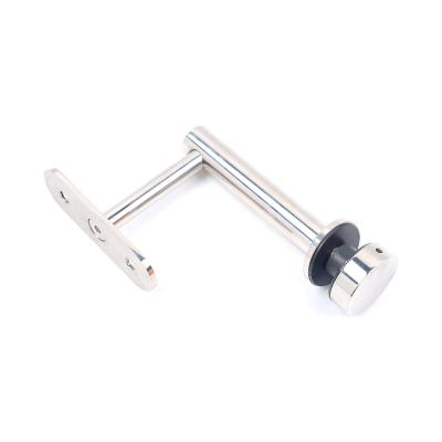 China Factory direct sale modern stair railing handrail stand stainless steel glass clamp bracket for sale