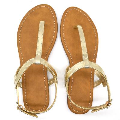 China Fashion Trend TPR Designer Summer Korean Flat Custom Women Fashion Sandals for sale