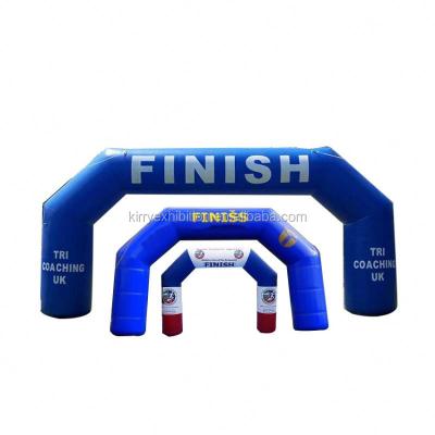 China Custom Printing Event Inflatable Arches With Banner Rainbow Inflatable Arches Balloon Arch Door for sale