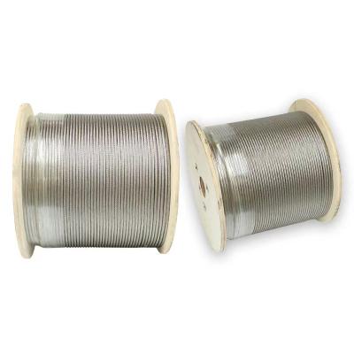 China 7*19 Stainless Steel Cable 8.0mm Stainless Steel Wire Rope Manufacturer 304 Stainless Steel Wire Rope Steel Structure Price for sale