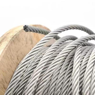 China 7*19 Stainless Steel Cable 11mm Stainless Steel Wire Rope Manufacturer 304 Stainless Steel Wire Rope Steel Structure Price for sale