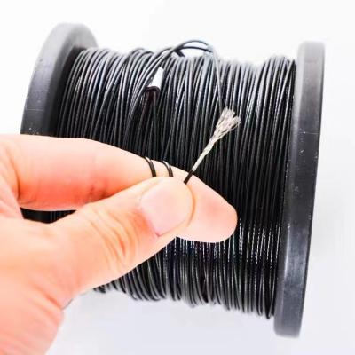 China China Manufacturer Price 7x7 Steel Structure Wire 1.0mm Coated 1.5mm Black PVC Plastic Red Blue PA Coated Stainless Steel Wire Rope for sale