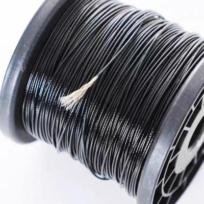 China China Manufacturer Price 7*7 Steel Structure Wire 1.5mm Coated 3.18mm Black PVC Plastic Nylon PA Coated Stainless Steel Wire Rope for sale