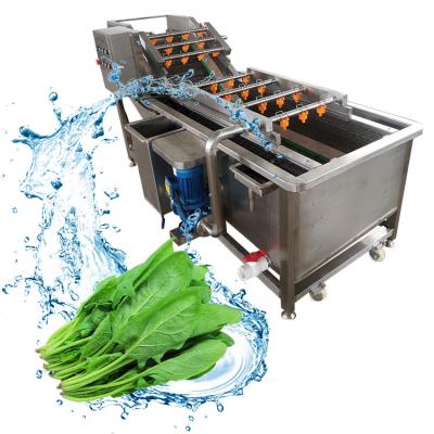 China Fruit Adjustable Vegetable Bubble Machine Speed ​​Washing Machinery Washing Cleaner for sale